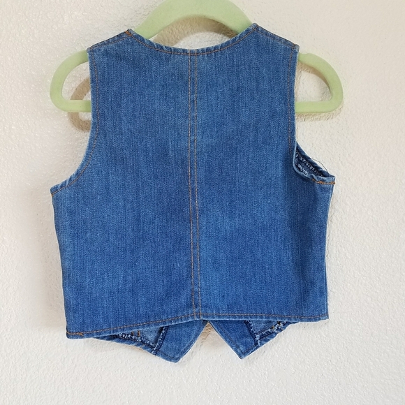 Levi Strauss & Co. Toddler Denim Vintage Vest/Pant Set - Picture 3 of 14